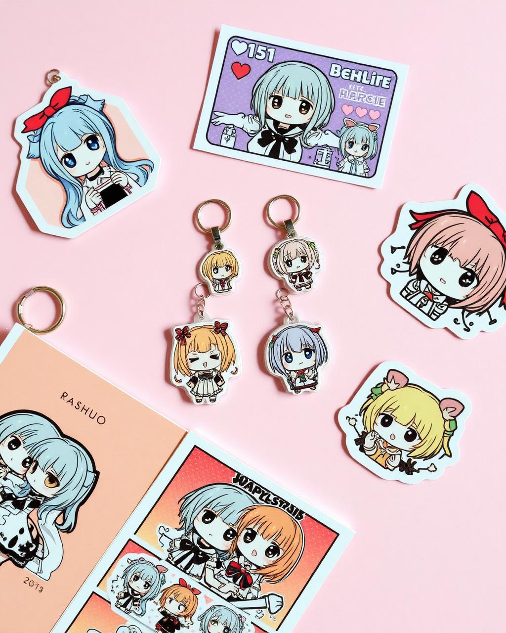 Ilustración, manga y merchandising